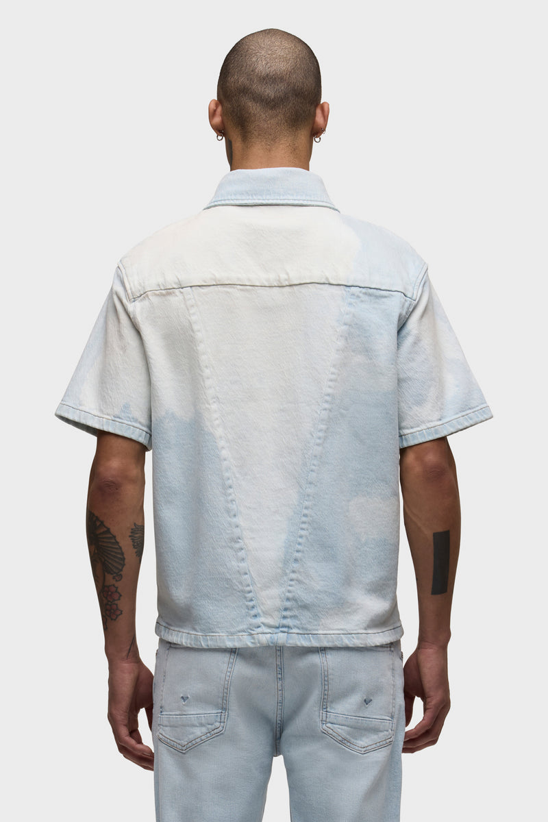 初売り 福袋 | Shirt Sleeve Short Camp Premium Jeans Hudson | Fabric Italian WorkUtility&SafetyClothing