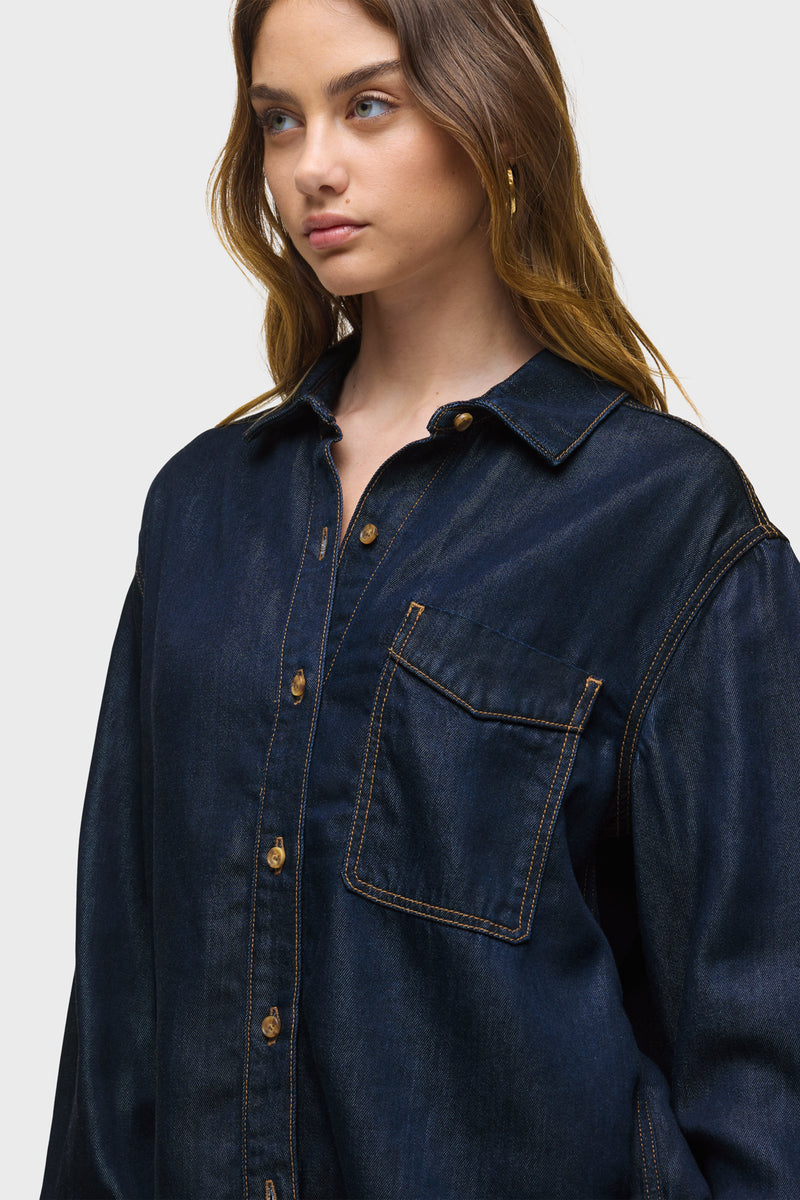 Oversized Button Down
