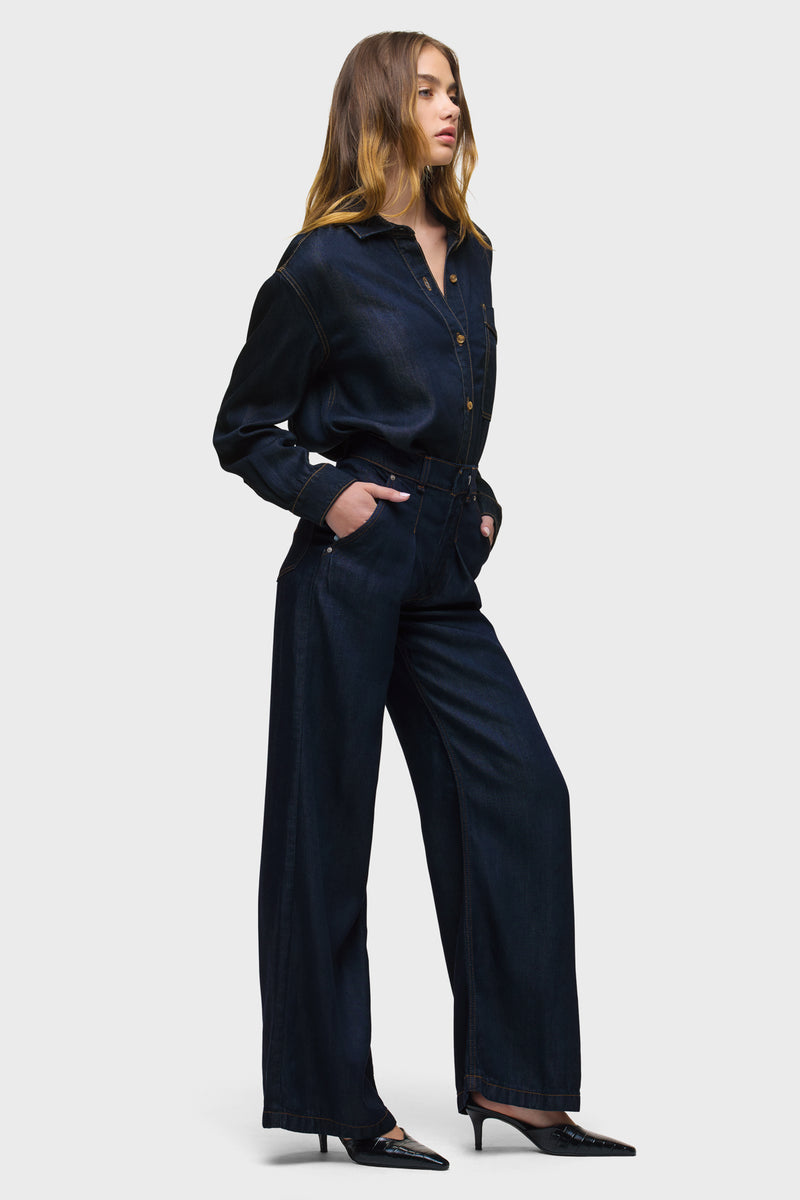 James High Rise Trouser Wide Leg
