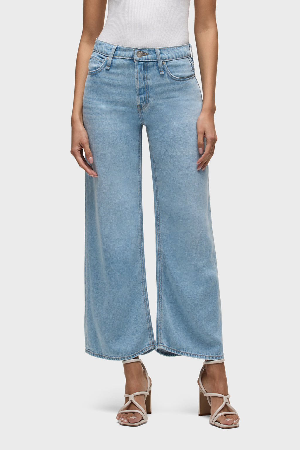 Rosie High-Rise Wide Leg Ankle Jean