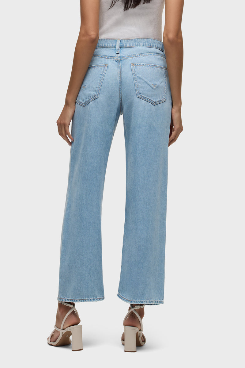 Rosie High-Rise Wide Leg Ankle Jean