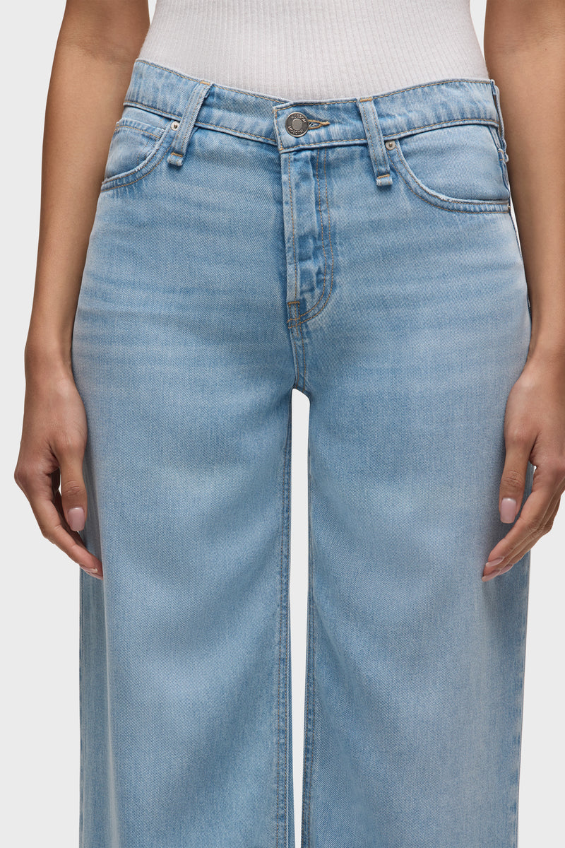 Rosie High-Rise Wide Leg Ankle Jean