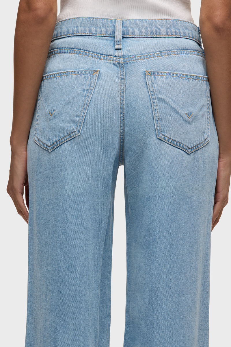 Rosie High-Rise Wide Leg Ankle Jean