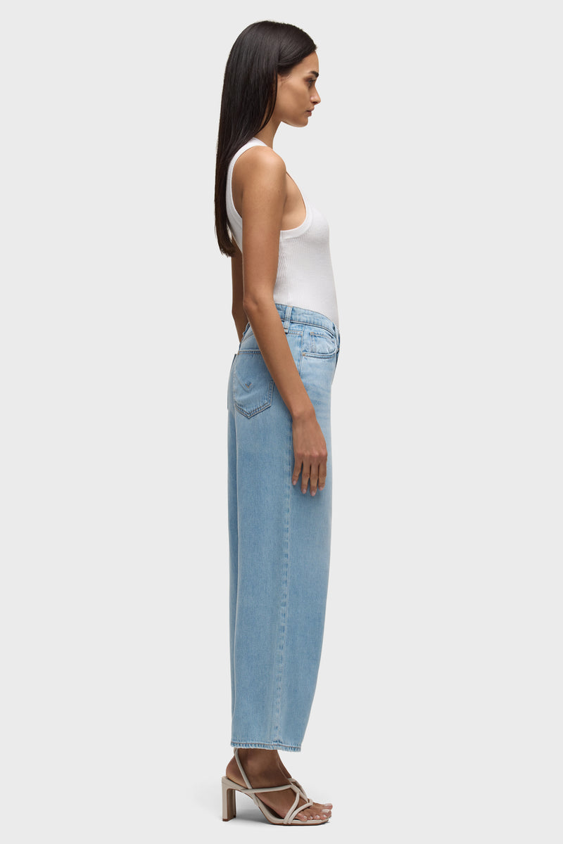 Rosie High-Rise Wide Leg Ankle Jean