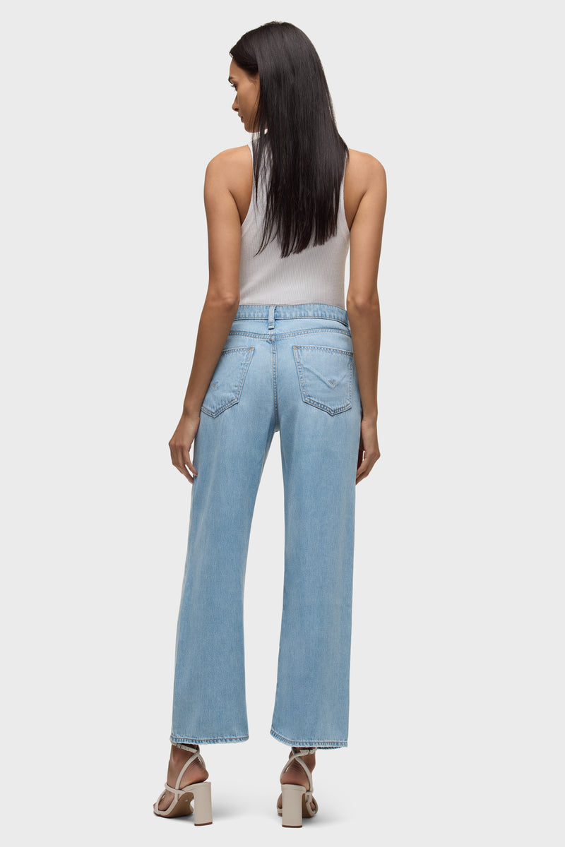 Rosie High-Rise Wide Leg Ankle Jean