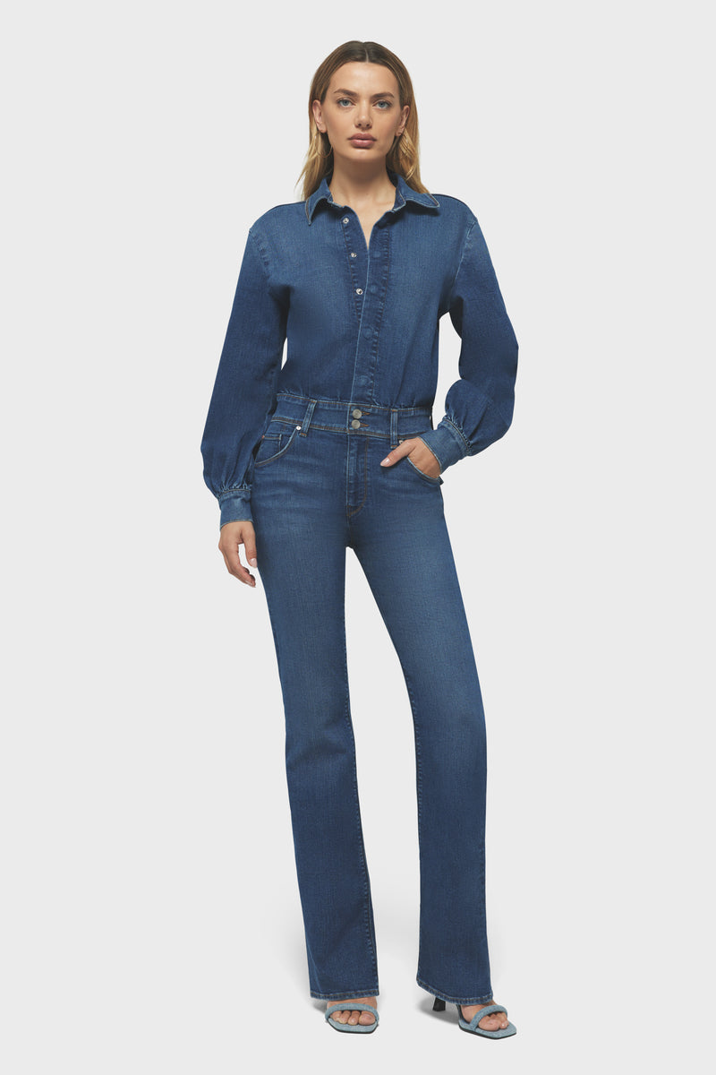 Bootcut jumpsuit top