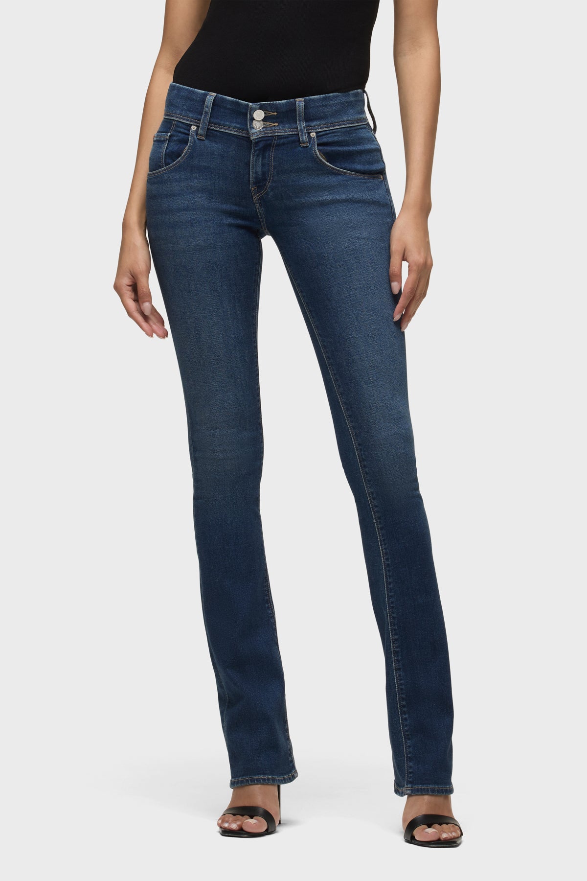 Beth Mid-Rise Baby Bootcut Jean