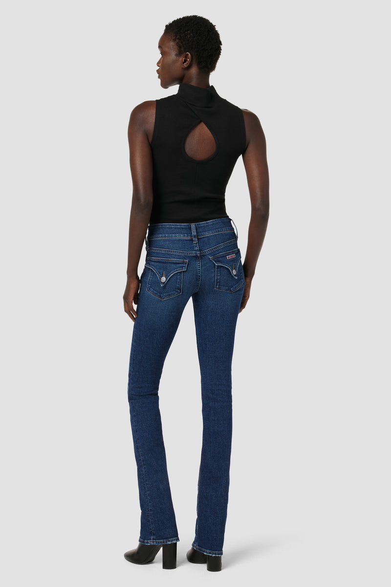 Beth Mid-Rise Baby Bootcut Jean