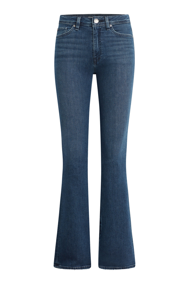 Barbara High-Rise Bootcut w/ Flap Jean