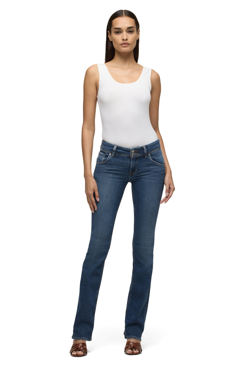 Beth Mid-Rise Baby Bootcut Jean