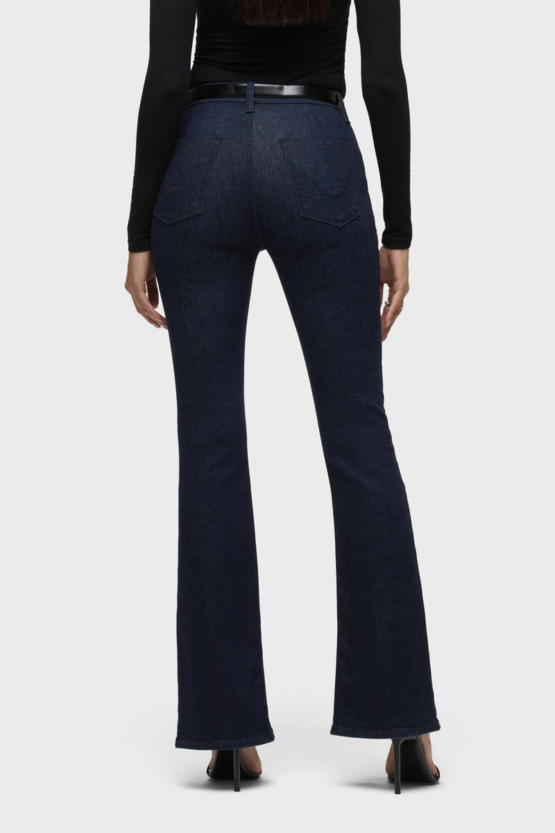 Barbara High-Rise Bootcut W/Zipper