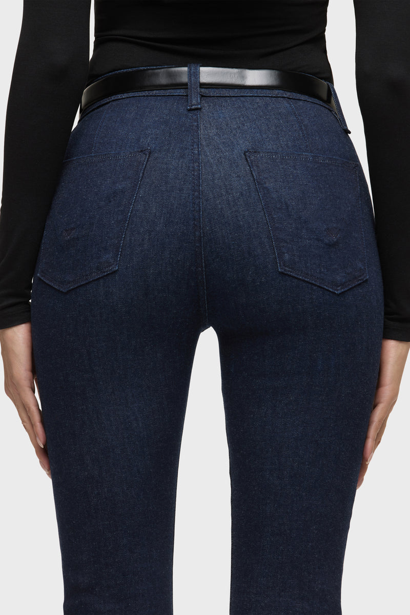 Barbara High-Rise Bootcut W/Zipper