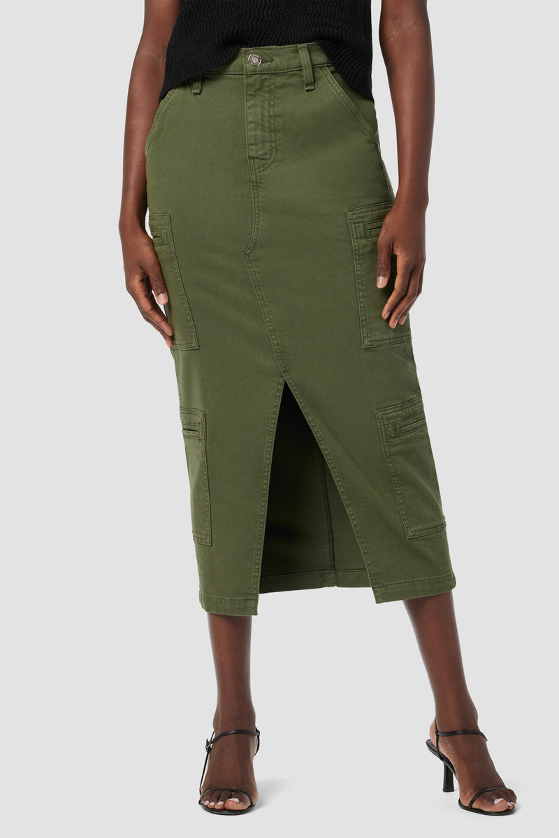 Reconstructed Skirt w/ Cargo Welt Pockets