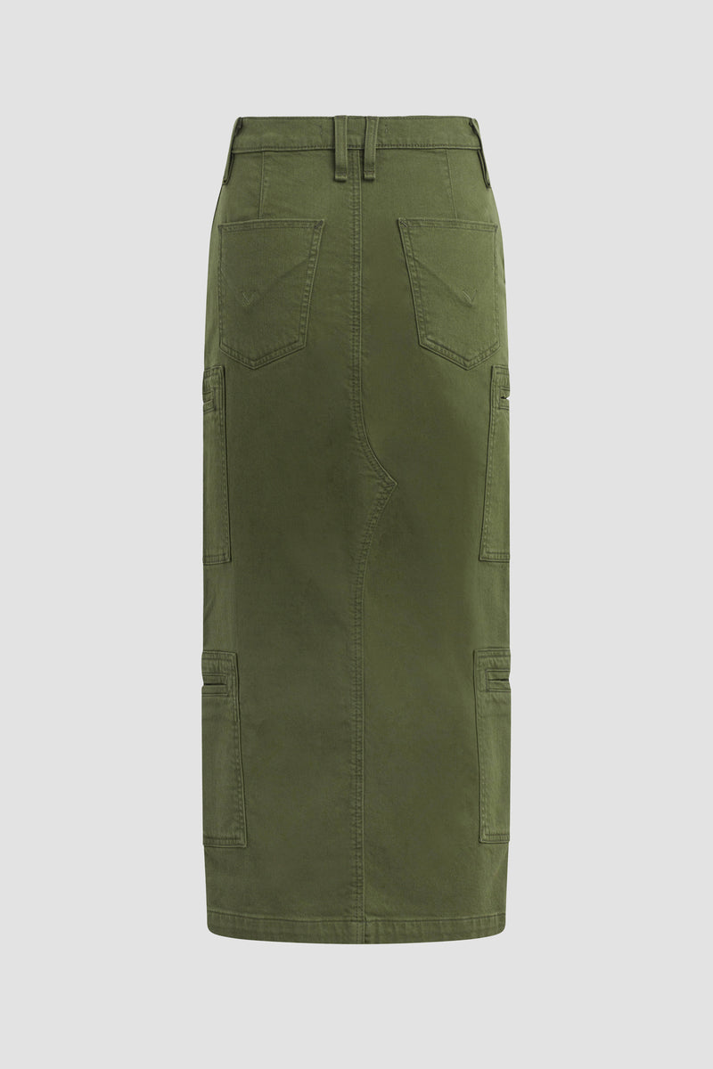 Reconstructed Skirt w/ Cargo Welt Pockets