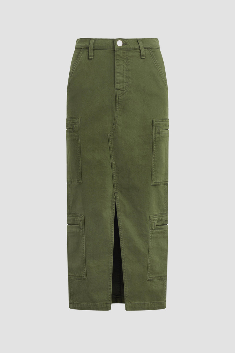 Reconstructed Skirt w/ Cargo Welt Pockets