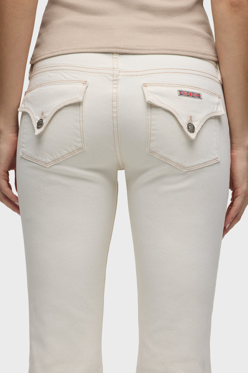 Beth Mid-Rise Baby Bootcut Jean