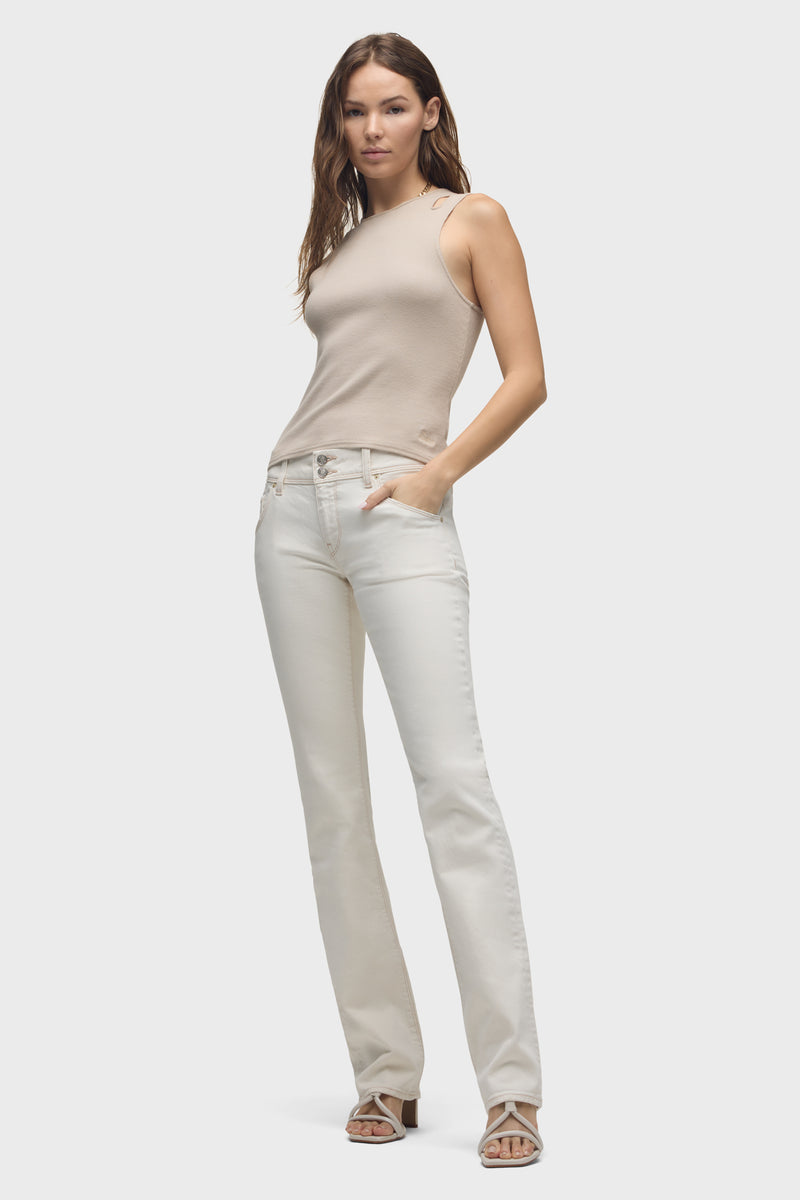 Beth Mid-Rise Baby Bootcut Jean