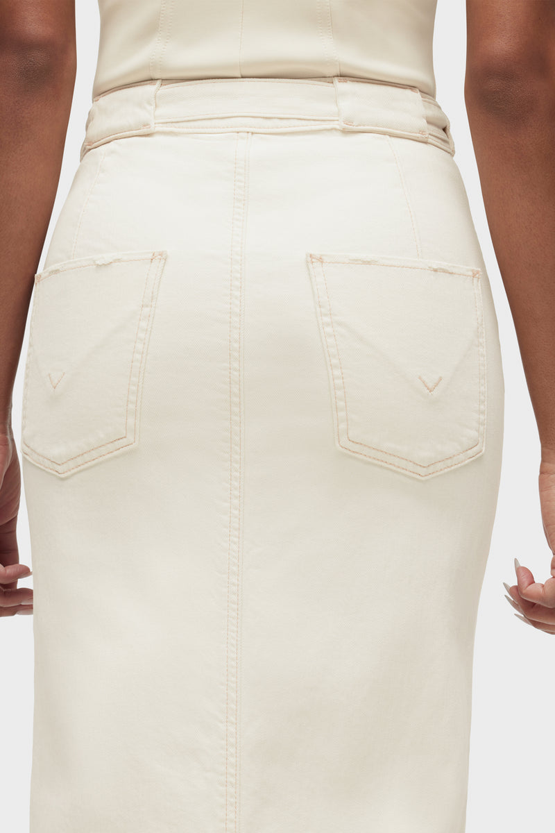 Tie Waist Maxi Skirt