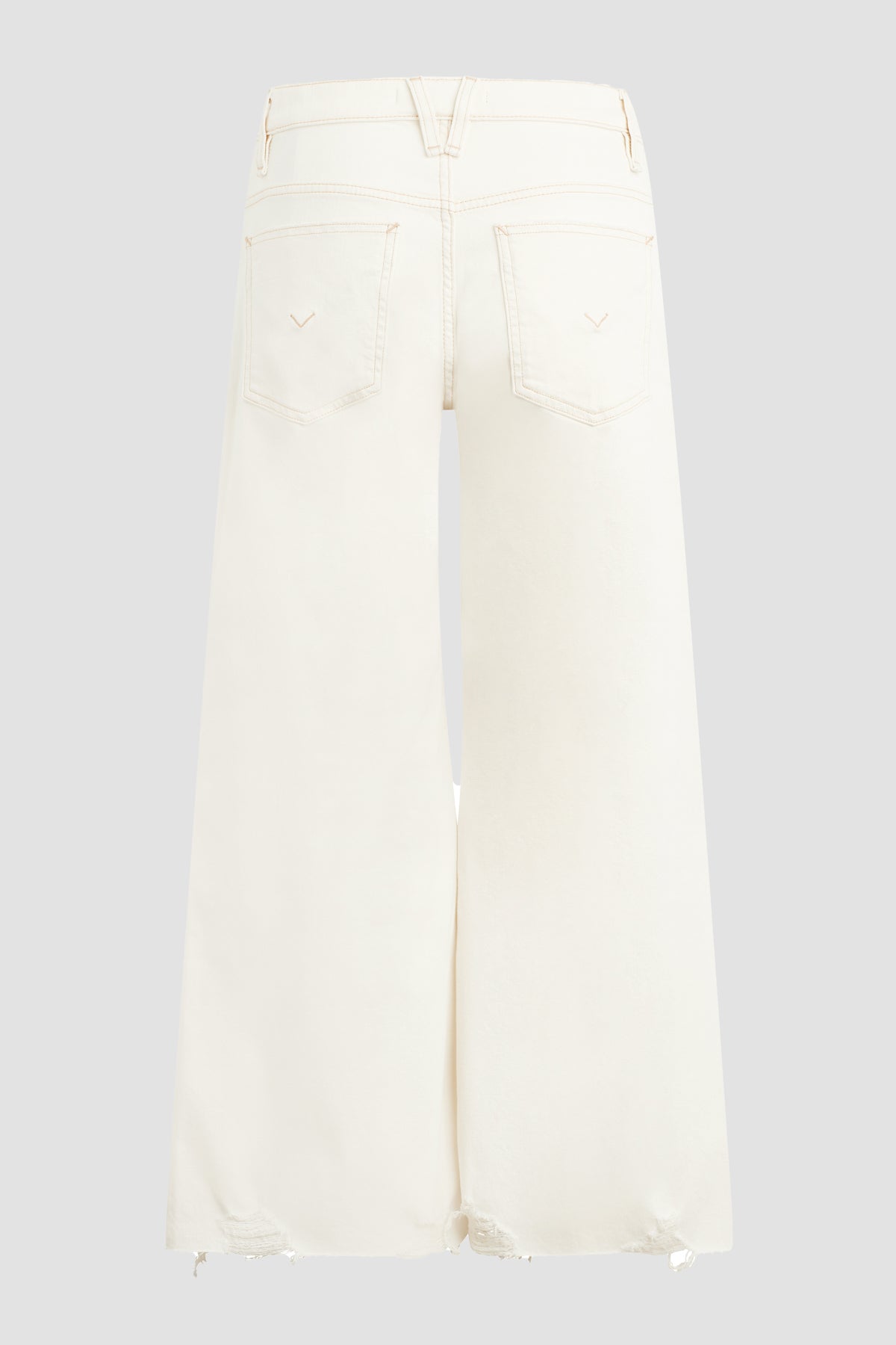 James Maternity Wide Leg Crop Jean Premium Italian Fabric