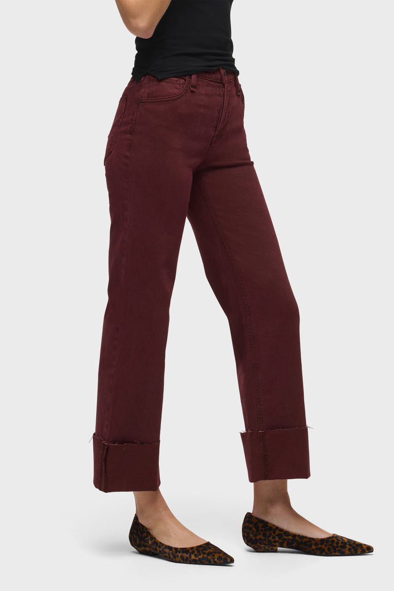 Rosie High-Rise Wide Leg W/ Cuff