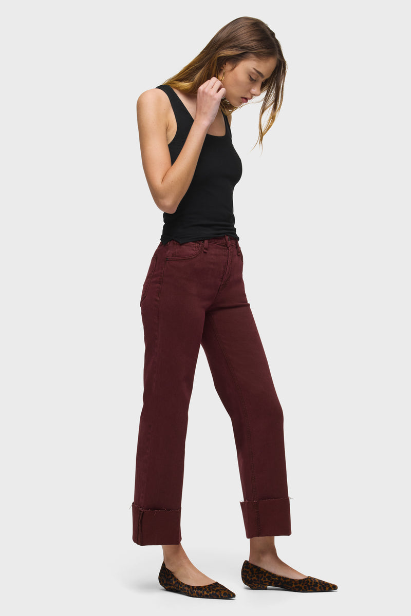 Rosie High-Rise Wide Leg W/ Cuff