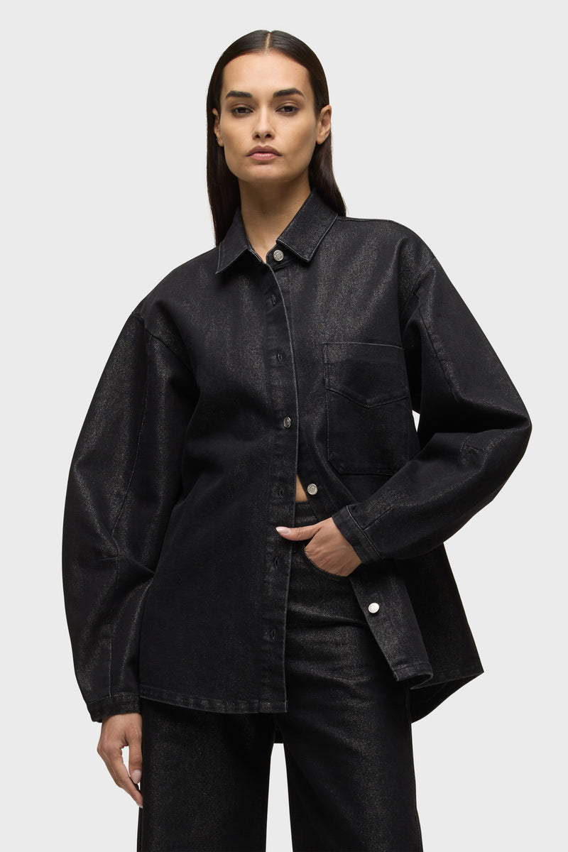 Barrel Sleeve Shacket