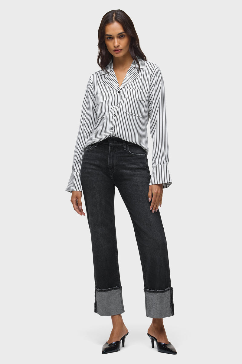 Remi High Rise Ankle W/ Wide Cuff