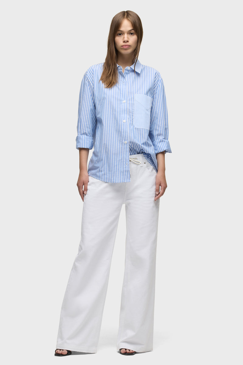 Rylee Drawstring Loose Straight | Premium Italian Fabric