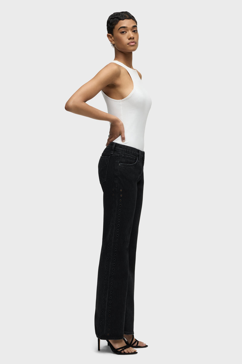 Kelli Low-Rise Loose Straight Jean