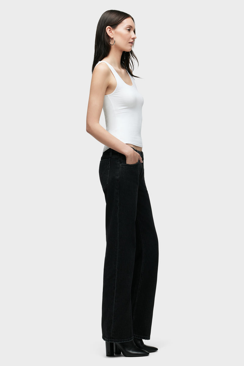 Kelli Low-Rise Loose Straight Jean