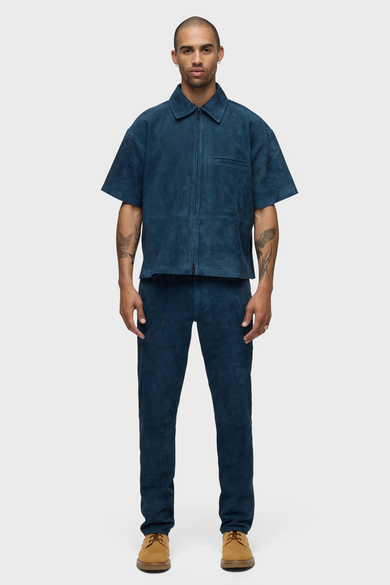 Short Sleeve Zip Shirt