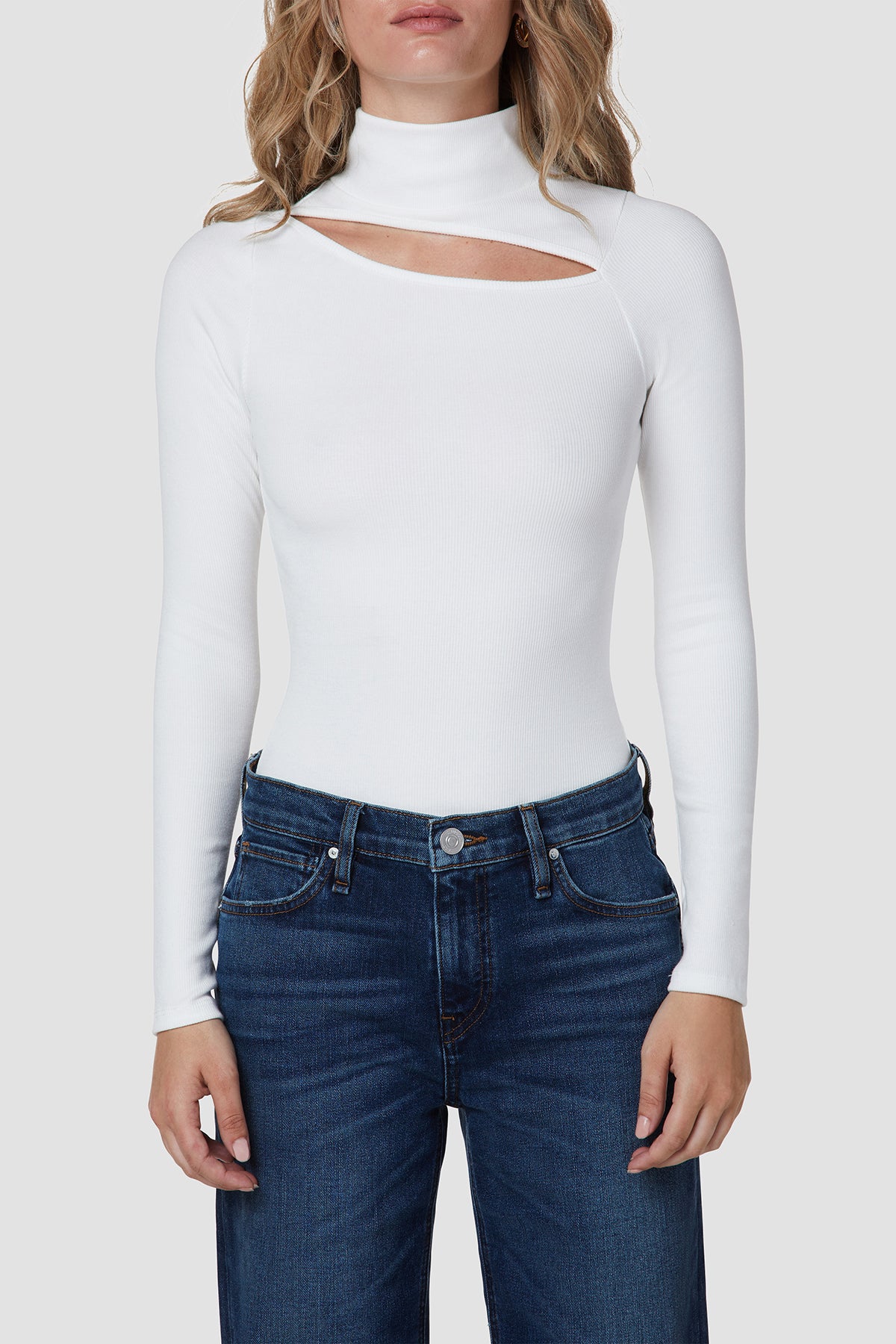 The Nico Bodysuit - White – THE SKINNY