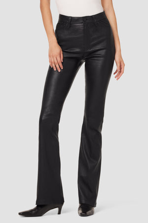 Faye Ultra High-Rise Bootcut Leather Pant | Premium Italian