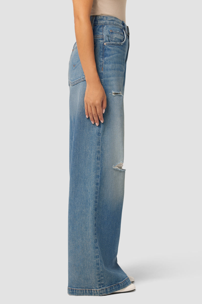 James High-Rise Wide Leg Petite Jean