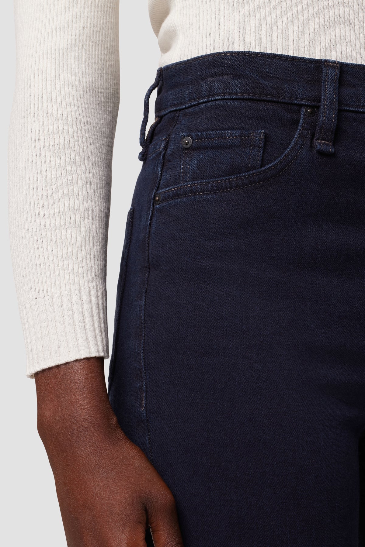 Faye Ultra High-Rise Flare Jean | Premium Italian Fabric