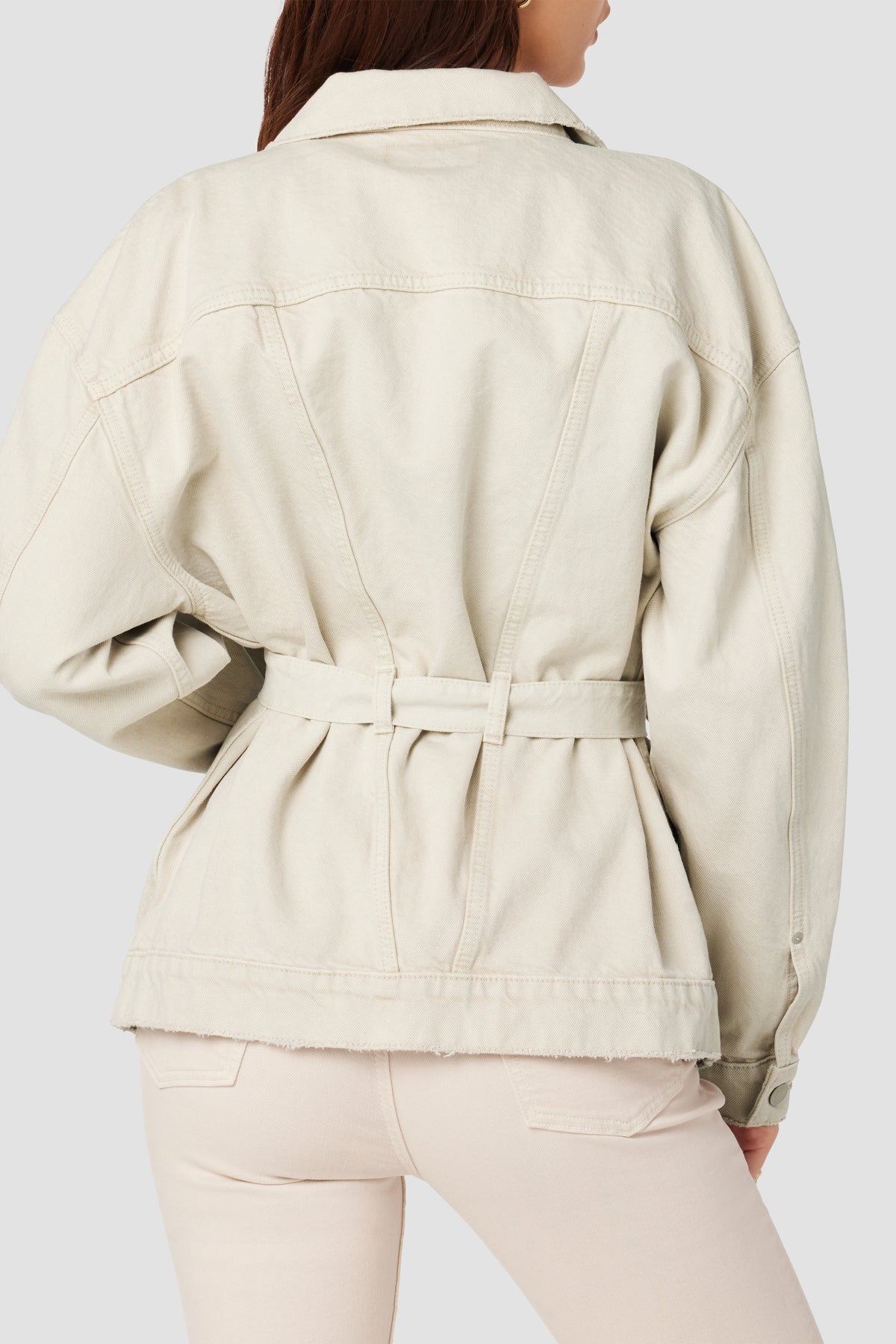 Denim Wrap Jacket Premium Italian Fabric Hudson Jeans