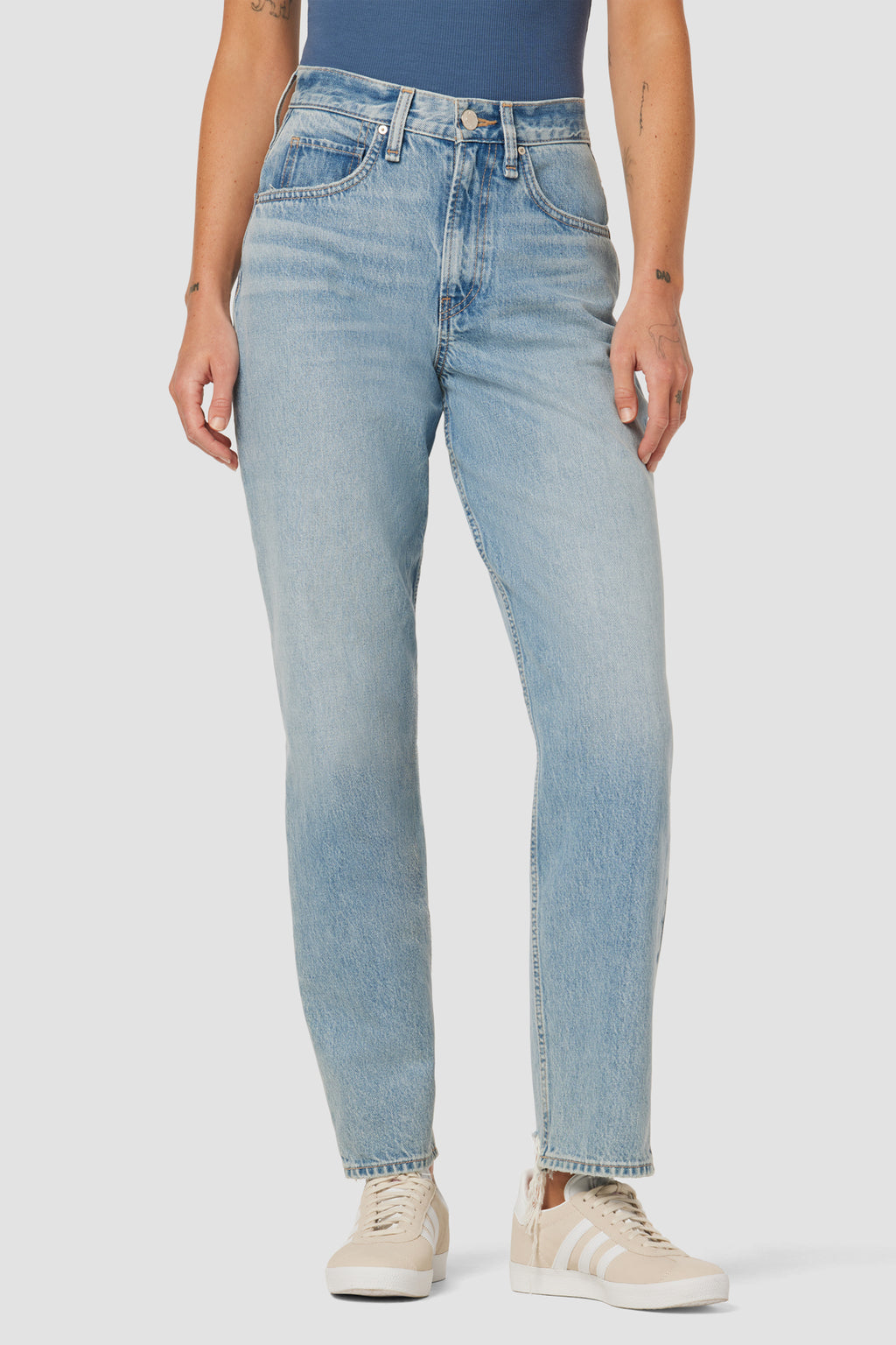 James High-Rise Tapered Straight Jean