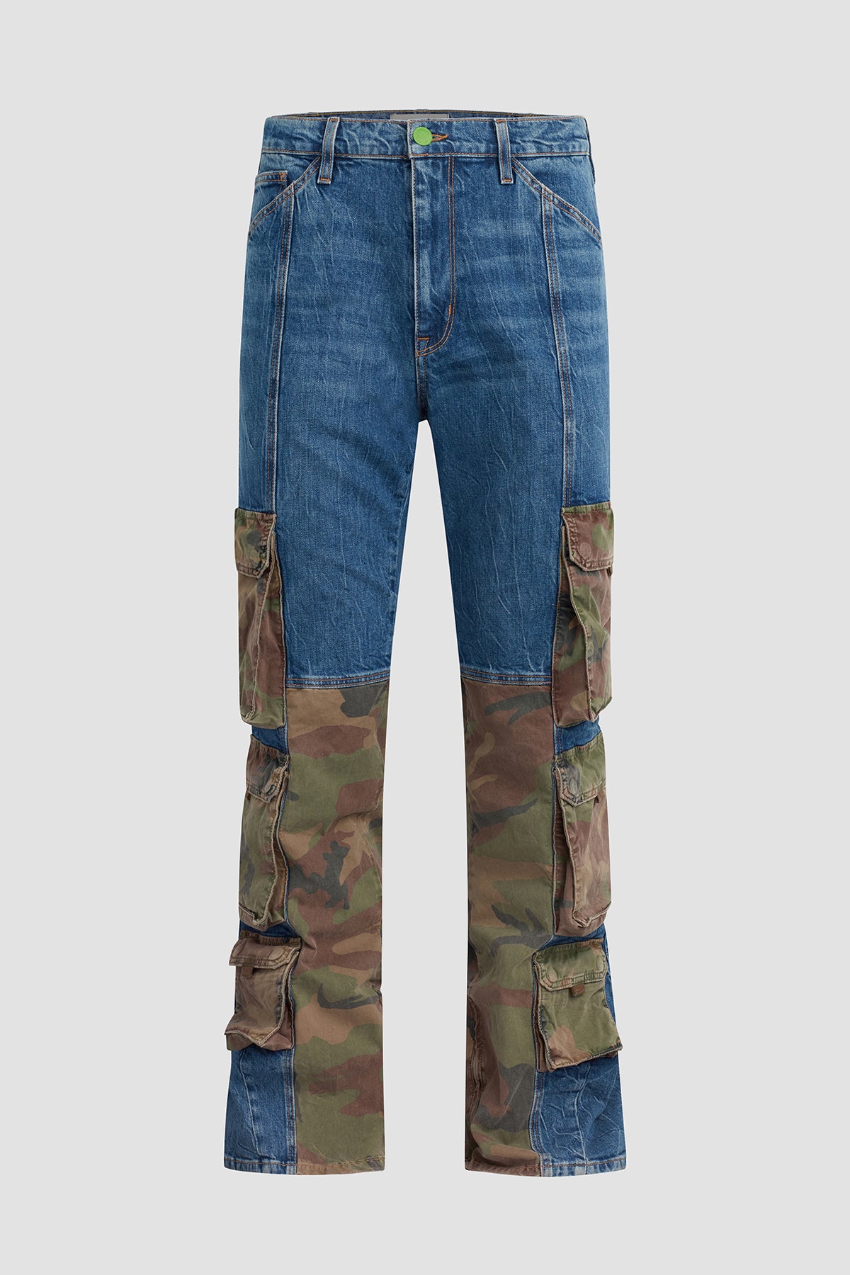 差別発言 ENOF expandable denim pants - パンツ