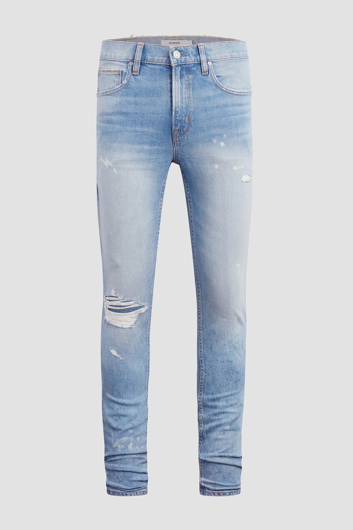 Zack Side Zip Skinny Jean, Premium Italian Fabric