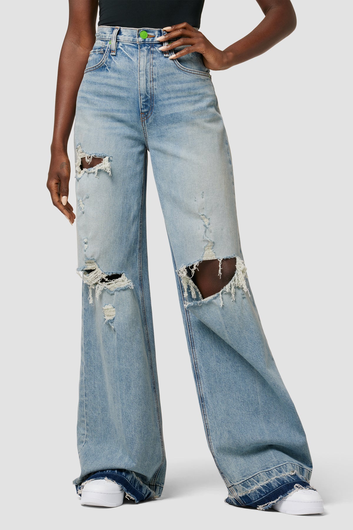 Hudson x Zoe Costello Zoe High-Rise Wide Leg Jean | Premium