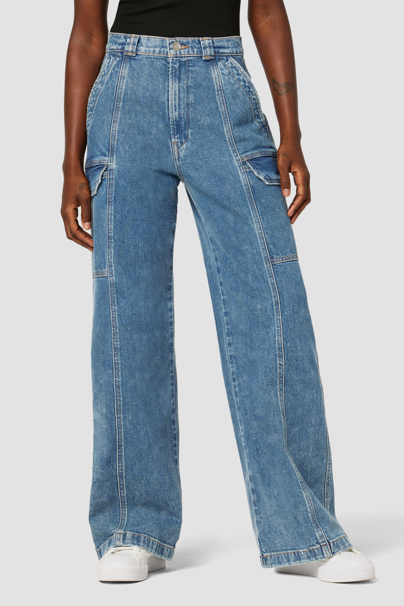 High-Rise Wide Leg Cargo