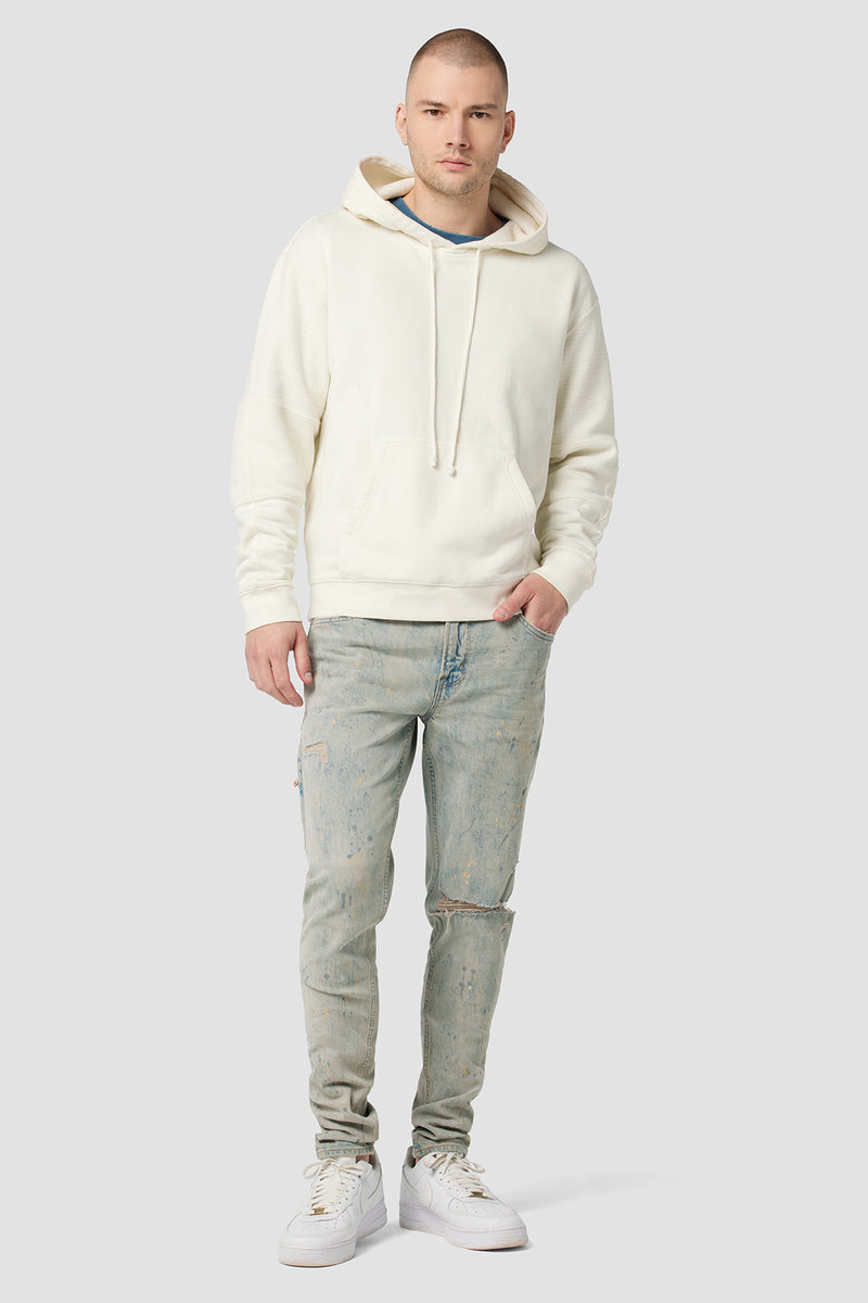 Zack Side Zip Skinny Jean