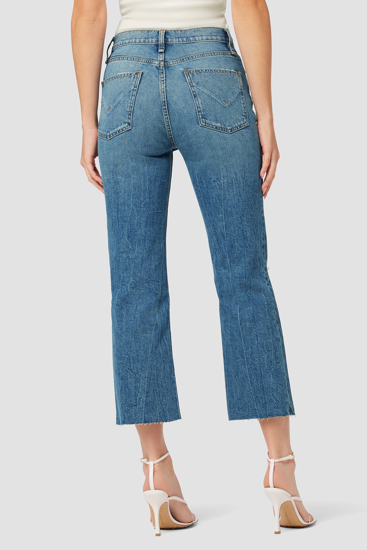 Remi High-Rise Straight Crop Jean
