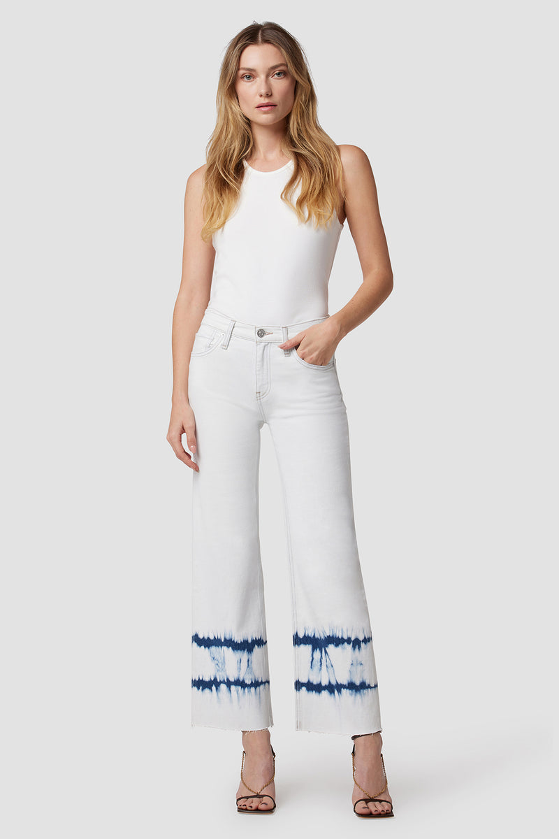 Rosie High-Rise Wide Leg Ankle Jean