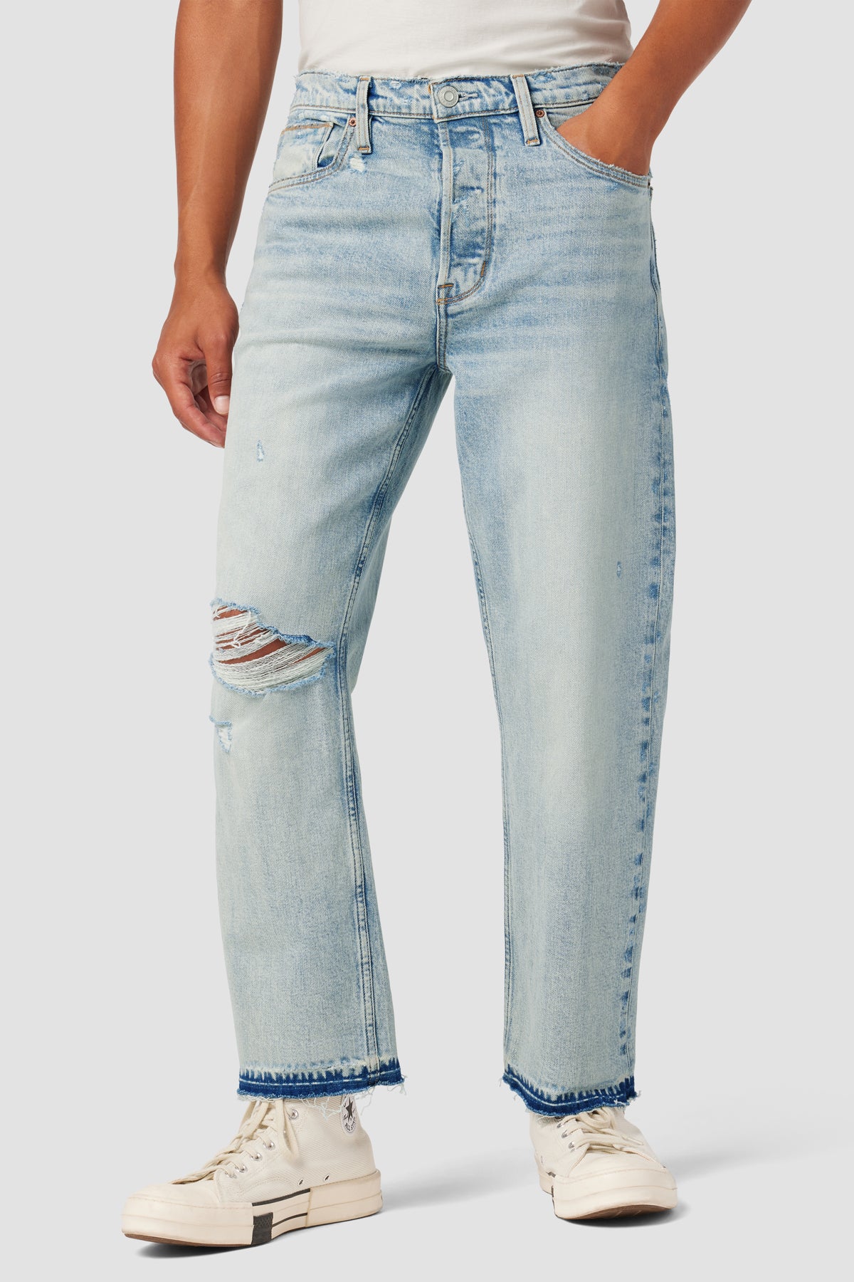 Reese Straight Leg Jean, Premium Italian Fabric