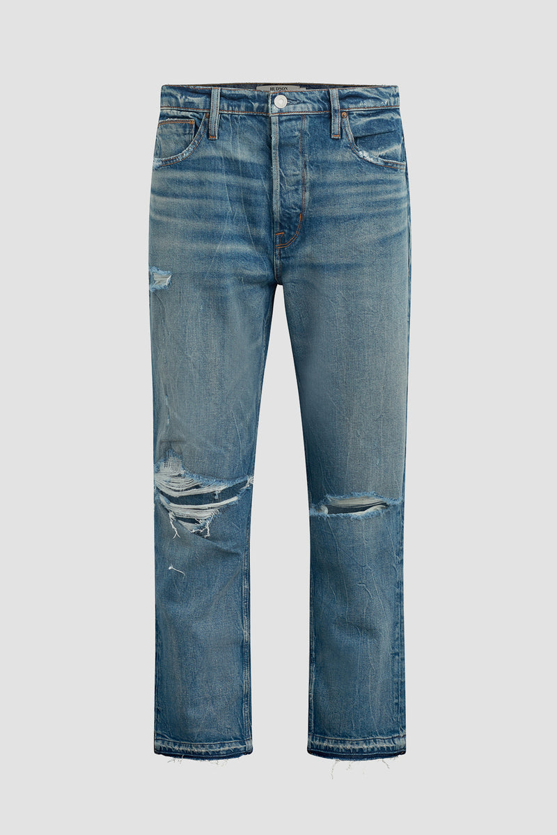 Hudson x Brandon Williams Jackson Straight Leg Crop Jean