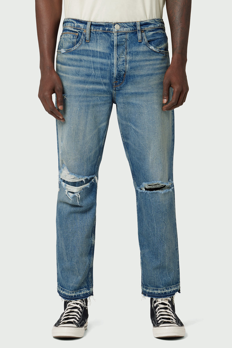 Hudson x Brandon Williams Jackson Straight Leg Crop Jean