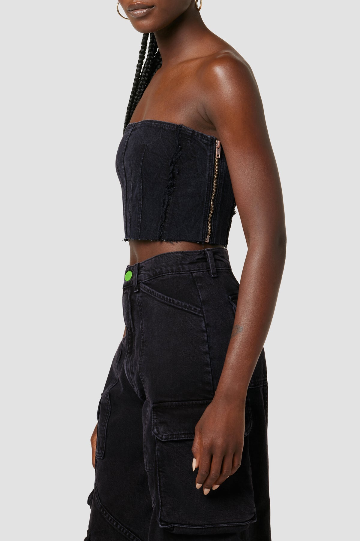 6（ロク）の「＜6(ROKU)＞PRINT BUSTIER/ビスチェ о（チューブトップ）」 - WEAR