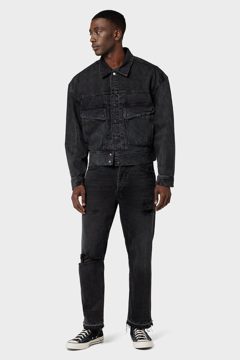 Hudson x Brandon Williams Jackson Straight Leg Crop Jean