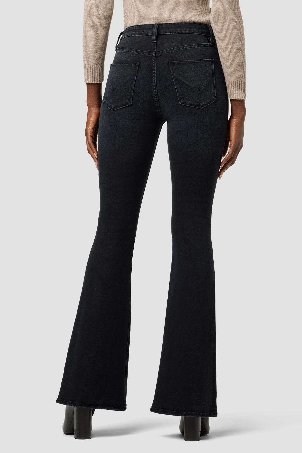 Holly High-Rise Flare Jean | Premium Italian Fabric | Hudson Jeans